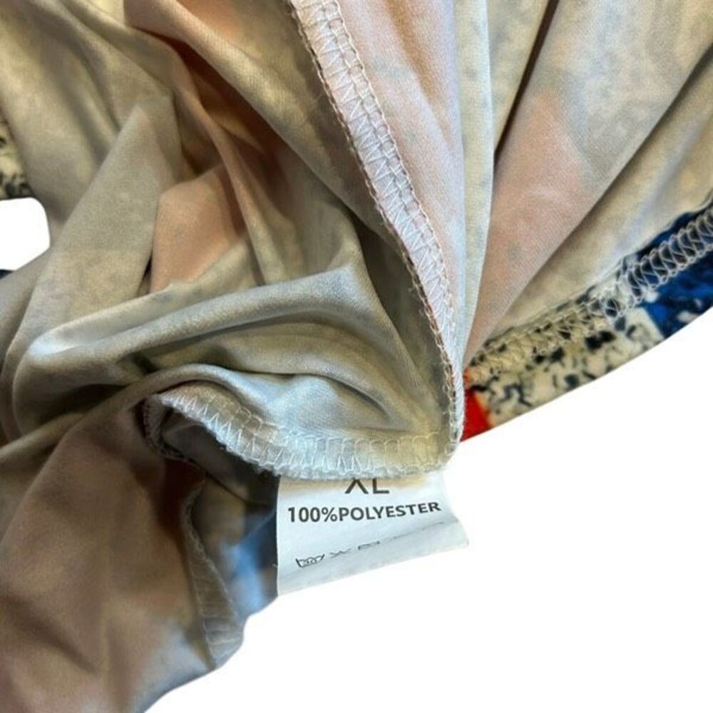 Stars & Stripes Patriotic Graphic Tee Women's XL Red White Blue Americana - Picture 7 of 8